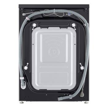 An image for dimension and installation of LG front load washing machine